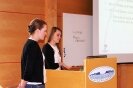 Leena-Kaisa Viitanen from Alfred Wegener Institute and Magdalena Tomasik from Arctic Portal presenting project´s communication and outreach. (Photo: MagdalenaTomasik, Arctic Portal)