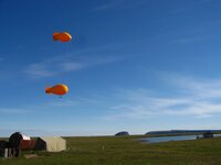 The simplest technique for aerial photography, photo: Niko Bornemann, Alfred-Wegener-Institute