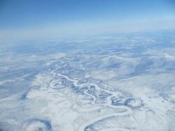 View from the airplane. Photo by Martin Proksch smaller